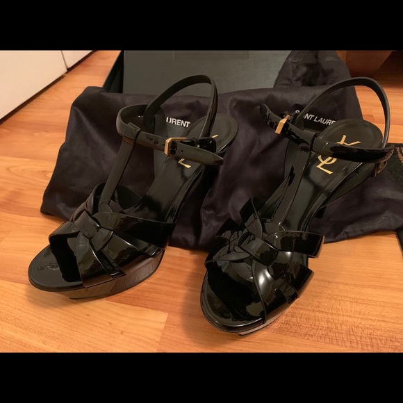 Yves Saint Laurent Shoes - YSL yves saint laurent black tribute pumps